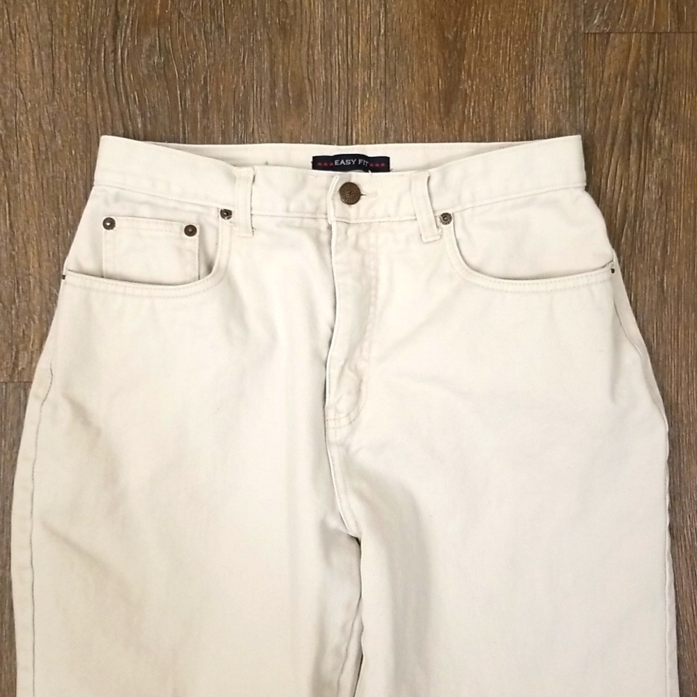 Bill Blass Petite Jeans Easy Fit, Tan Womens Ladies Size 10P - Picture 2 of 6